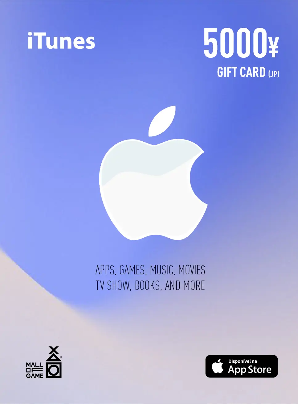 iTunes 5,000YEN Gift Card (JP)